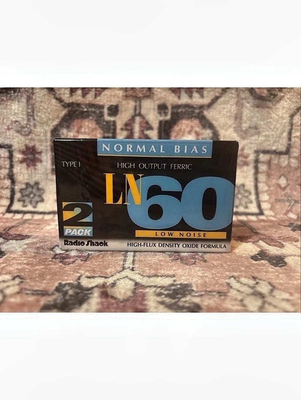 Vintage Radio Shack 2 Cassette Tapes New Sealed